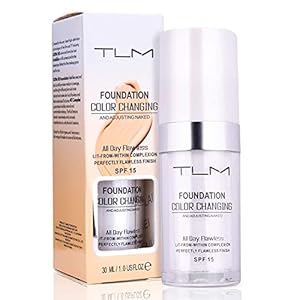 KOSIMI 30ml TLM Color Changing Foundation Liquid Base Makeup Change To Your Skin Tone By Just Blending, white