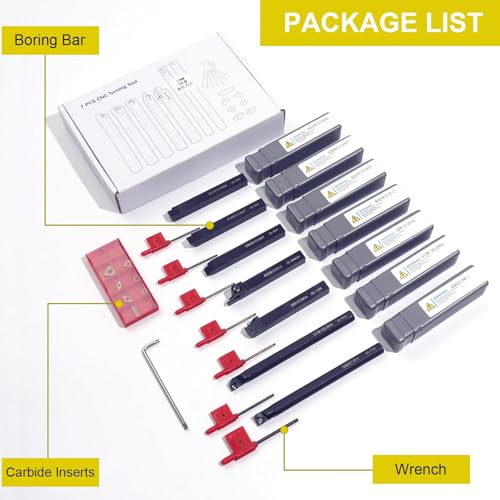 12mm Shank Lathe Turning Tool Set