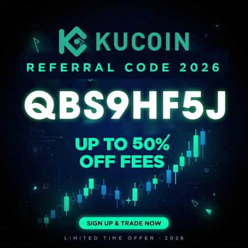 『Kucoin Referral Code 2026 today: QBS9HF5J - Up to 50% Fees Discount』のカバーアート