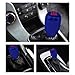 CHRYMUM Car Gear Shift Knobs, Manual Gear Shift Knobs Replacement, Universal Car Accessories Interior Stick Shift Knob, Manual 5 Speed Universal Gear Stick Shift Knob for Car Truck SUV (Blue)