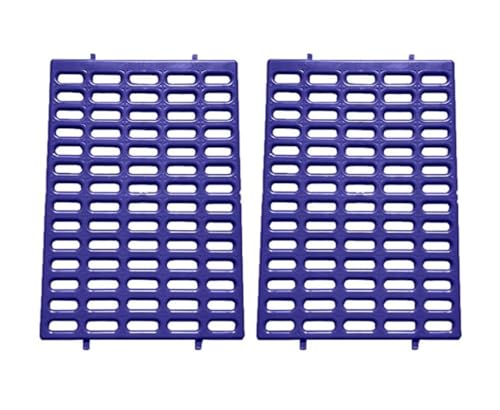 Saguaro Acres Rabbit and Small Animal Cage Resting Mat for Wire Floored Cages 2 Pack (Purple)