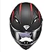 KYPARA Full Face Motorcycle Helmet with Internal Tinted Visor & DOT Approved for Moped ATV Cruiser Scooter (Matt Red, Medium)
