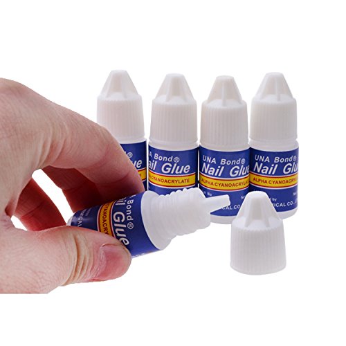 Cosluxe Professional Strong Nail Glue for Fake Nails - Nail Tips 3g (Pack of 3) 4