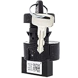 Polaris 3 Position Ignition Key Switch With Key, Nut, and Rubber Cap, Genuine OEM Part 4012165, Qty