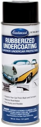 Rubberized Undercoating Aerosol Noise Rust Reducer 18 oz