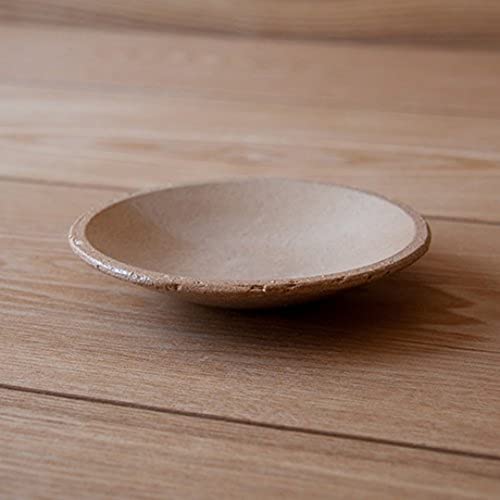 Japanese Ceramic Small Plate, Handmade In Japan, Retro, Minimalist, Light Pink, 4.33 Inch #TOP1