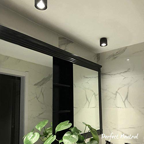 Foco downlight LED interior de aluminio 5W para iluminación de paredes y techos 3