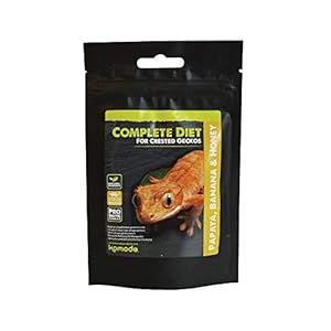 Komodo – Crested Gecko Complete Diet – Papaya, Banana & Honey 60g