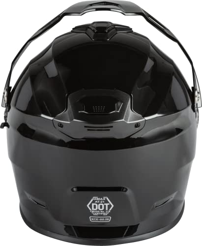 Gmax At-21S Adventure Dual Lens Shield Snow Helmet (Black, X-Large) #TOP2