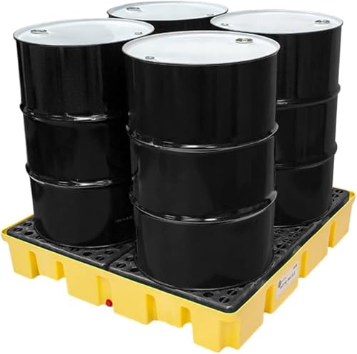 Plataforma de contención para evitar fugas de líquidos y aceites