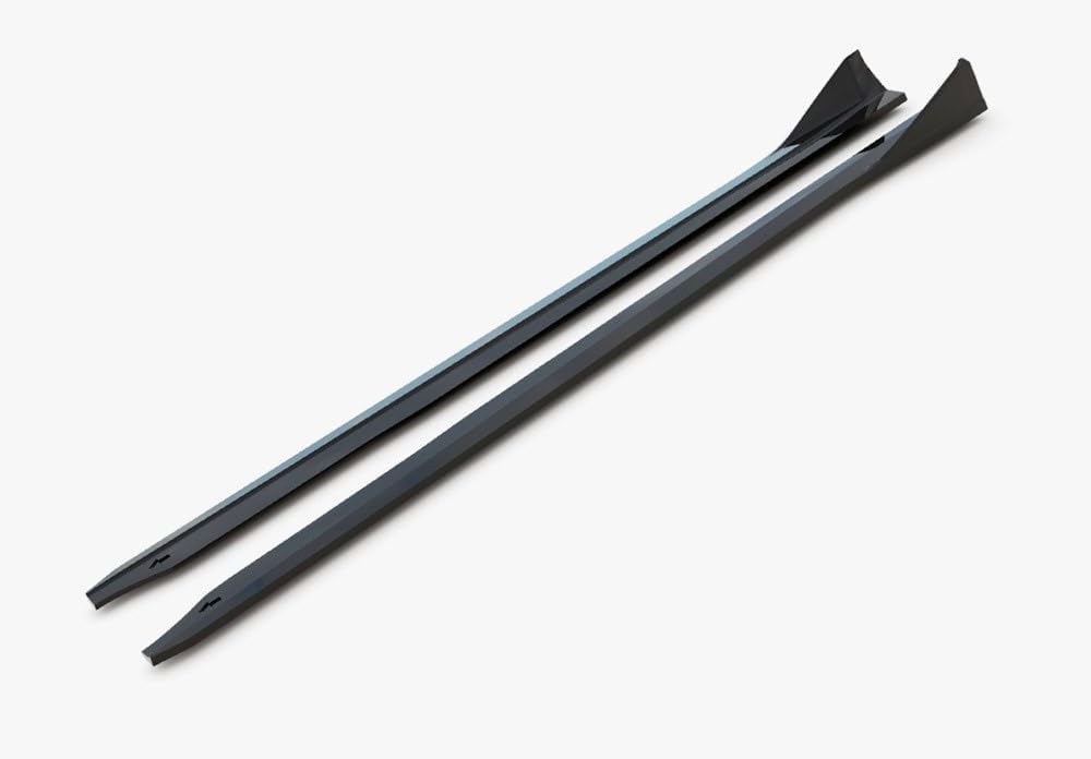 Maxton Design Side Skirt Splitter Extensions V.3 Rocker Panel Protection Compatible with CSL Look BMW M4 G82 / G82 Facelift (2021-2024)