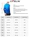 Mens Rash Guard UPF 50+ Swim Shirts UV Sun Protection T-Shirt Quick Dry Long Sleeve Beach Shirts for Fishing, Blue Gradient, L