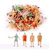 Amazon.com: BQLZR 100Pcs White Model Train People Figure