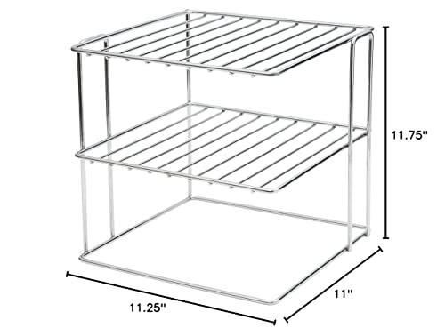 Organize It All Chrome Kitchen Corner Shelf, Pack Of 1, Silver #TOP5