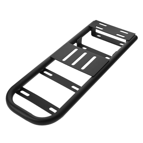 Healeved Heavy-Duty Electric Bike Rear Rack Extension, Universal E-Bike Cargo Carrier Frame Extended Luggage Rack for Groceries, Backpacks, and Work Essentials