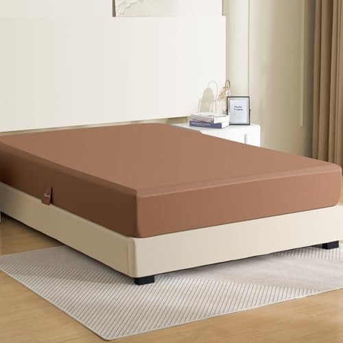 2026 Upgraded King Fitted Sheet Only Drawstring with 360°Elastic Strap to Stay Tight, Egyptian Cotton Fitted Sheet King Fits 8" to 14" Mattress,No Slippage, Luxury Soft and Comfortable - image 7