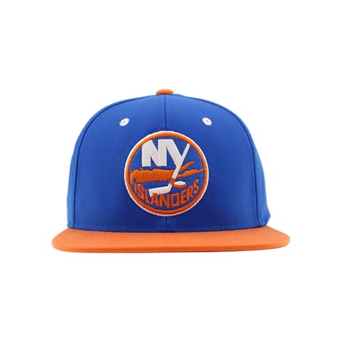 Image of ZHATS NHL Unisex-Adult NHL Officially Licensed Adjustable Snapback Hat Flat Bill Z11 Icon Two Color