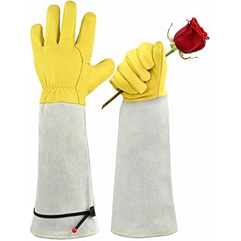 Guantes de Jardinería con Protección para el Antebrazo Cover