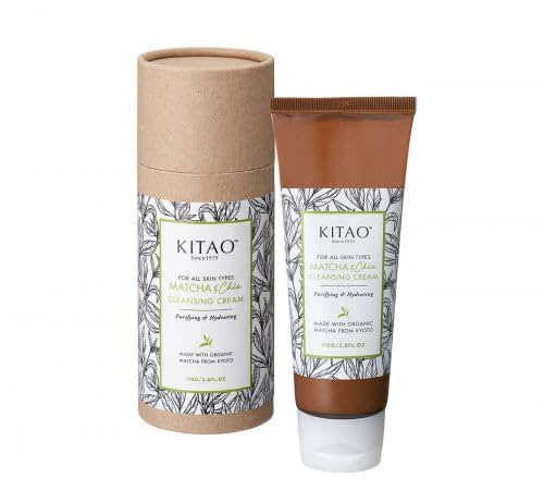 KITAOMATCHA クレンジングクリーム 110g メイク落とし 敏感肌 オーガニックコスメ クレンジング クリーム スキンケア 保湿 角質ケア 毛穴ケア 酒粕 抹茶 パラベンフリー 毛穴 ツヤ肌 乾燥 乾燥肌