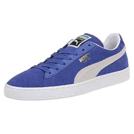 PUMA Suede Classic+, Zapatillas Bajas, Hombre, Azul (Olympian Blue/White), 43 EU
