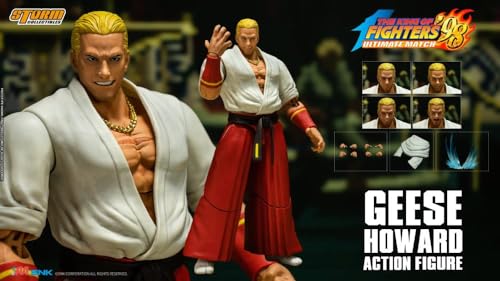 Storm Collectibles King of Fighters '98: Ultimate Match 1/12 Geese Howard 18cm Figure, Yellow - Image 2