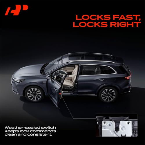 Image of A-Premium Rear Right Passenger Side Door Lock Actuator Compatible with Saturn Ion 2003-2007, Vue 2002-2005