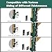 Koalafast Siding Tools-Adjustable Siding Hooks 5/16 Inch,3/8 Inch,7/16 Inch for Versatile House Siding,Lap Siding Gauge,Vinyl Siding Repair Kit Carpenters Essential 2 Packs
