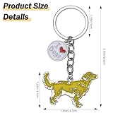 Zoom IMG-1 wewaysmile portachiavi cane in metallo Zoom IMG-1 wewaysmile portachiavi cane in metallo