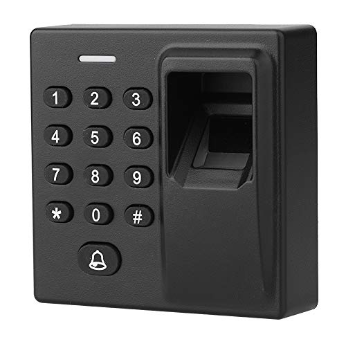 Preisvergleich Produktbild ASHATA Tür Zutrittskontrollsystem, RFID-Karte+Biometrische Fingerabdruck+Passwort Access Control System,Tür Zugriffskontrolle Sicherheit Tor Eintrag Codeschloss Türöffner für Zuhause / Büro / Gebäude