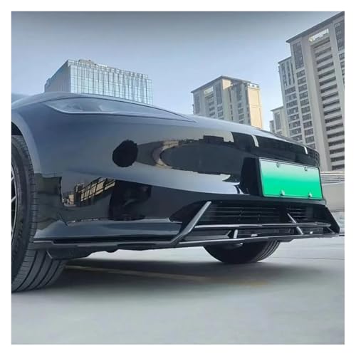 Séparateur avant pour Tesla Model 3 2024 2025 évite rayures lèvre noir brillant robuste