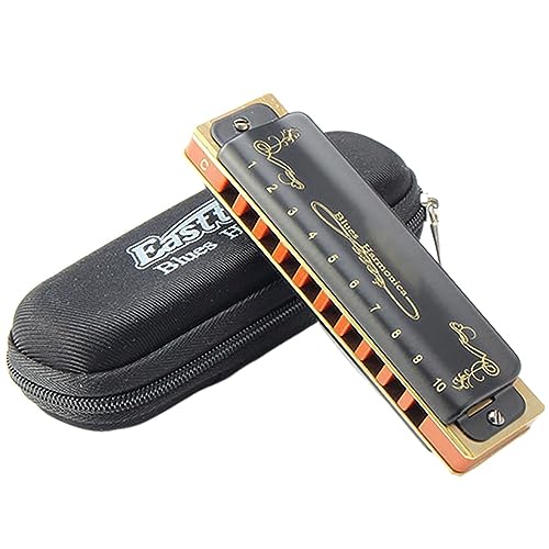 Harmonica diatonique de performance avancée en do à 10 trous