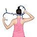 Bossjoy Trigger pt. Therapy Self Massage Tool, Lower Back Massager, Neck Massager, Shoulder Massager, Myofascial Release Tool - Deep Muscle Massage, Blue