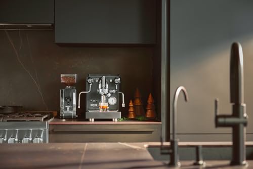 Diletta Bello+ Espresso Machine | E61 | PID Temperature Control | Shot Timer | Programmable Preinfusion | Handmade In Italy (Black) - Image 10