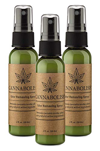 Cannabolish Smoke Odor Removing Spray and Air Freshener, 2 fl. oz. Travel Size