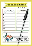 Teacher’s Notes, teacher supplies, teacher journal , teaching resources: Teacher Note Planner