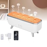 [Minuterie 4/8 heures] Ce diffuseur d'huiles essentielles dispose d'une minuterie 4/8 heures qui vous permet de créer une expérience olfactive personnalisée. Il est équipé d'un réservoir d'eau de 300 ml, offre un débit de brume de 15 à 30 ml par heure et dispose d'un mécanisme d'arrêt automatique lorsque l'eau vient à manquer, garantissant ainsi un fonctionnement sûr.