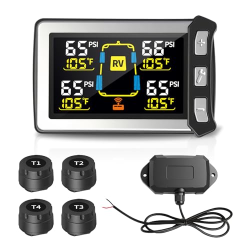 Masoll RV Tire Pressure Monitoring System, Gen 2 Tire Pressure Mo...