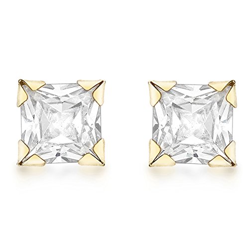 Preisvergleich Produktbild Carissima Gold Damen-Ohrringe 9 Karat (375) Gelbgold Zirkonia