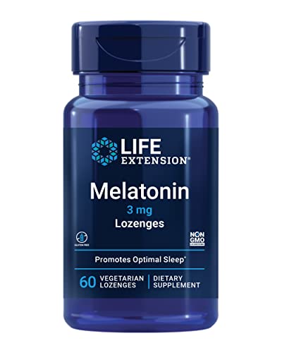 Life Extension | Melatonina, 3 Mg, 60 Caps | Melatonina, Mg, 60 Cápsulas
