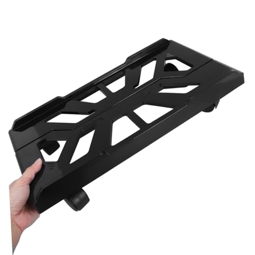 Soporte para CPU de torre de computadora Homoyoyo con ruedas, soporte móvil para torre bajo el escritorio, superficie lisa miniatura 3