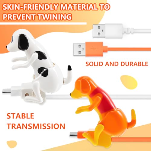 Funny Dog Charging Cable 2 Pcs