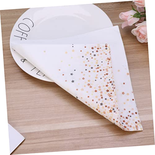 KALLORY 300 Pçs Guardanapos Coloridos Guardanapos De Festa Guardanapos De Papel De Impressão Guardan