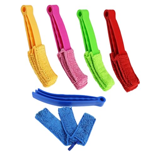 FUNOMOCYA Ensemble De 5 Brosses De Ventilation pour Voiture Multifonctions pour Nettoyer Les Stores Et Les Climatiseurs Faciles À Transporter