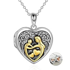 F-mother and daughter locket