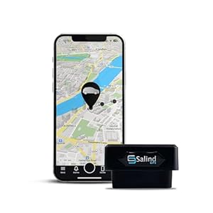 SALIND 08 2G – Mini GPS Tracker for Cars, Motorbikes and Other Vehicles – Connection via OBD – UK & Worldwide Real Time Tracking, Safe Area, Route Memory System and Alarms