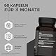 edubily nutrition® Schwarzer Knoblauch Extrakt - Mit optimal verwertbarem S-Allyl-Cystein (SAC) - 3-fach fermentiert - 300 mg pro Kapsel - Laborgeprüft - Deutsche Qualität