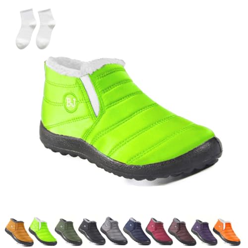 WIWIDANG Boojoy Winterstiefel für Damen Herren, Winter...