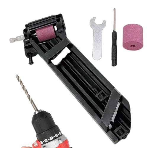 Afilador de taladro, herramienta de afilado eléctrico para punta, accesorio de molienda de precisión, para oficina, taller, cocina, jardín, carpintería, industria de la construcción, garaje