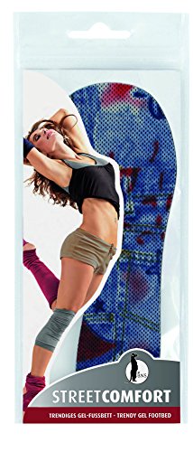 Comfort Concept Street Comfort Gel Fußbett, jeans, Größe 40/42, 1er Pack (1 x 2 Stück) Cover