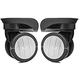 w124 reparaturblech Größe: wie abgebildet. YF-W124 Ersatzrollen für Koffer, 360°-Rotation, für Reparatur von Koffern, Reisekoffern